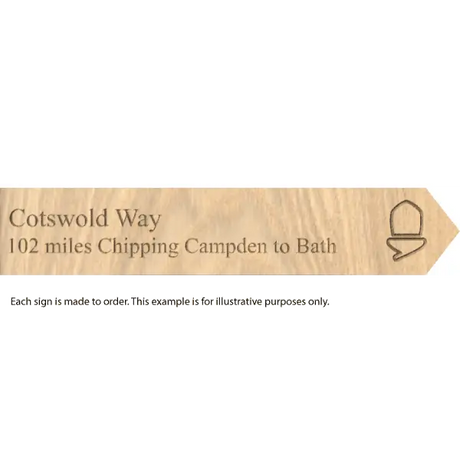 National Trail souvenir signs-Cotswold Way-The Trails Shop