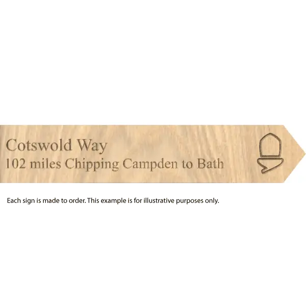National Trail souvenir signs-Cotswold Way-The Trails Shop