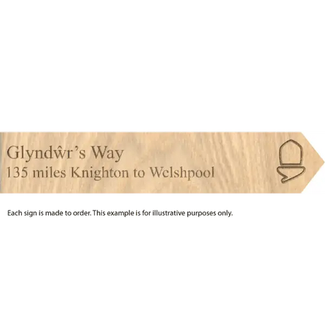 National Trail souvenir signs-Glyndwr's Way-The Trails Shop