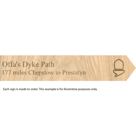 National Trail souvenir signs-Offa's Dyke Path-The Trails Shop
