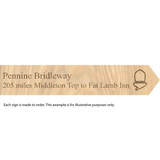 National Trail souvenir signs-Pennine Bridleway-The Trails Shop