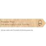 National Trail souvenir signs-Pennine Way-The Trails Shop