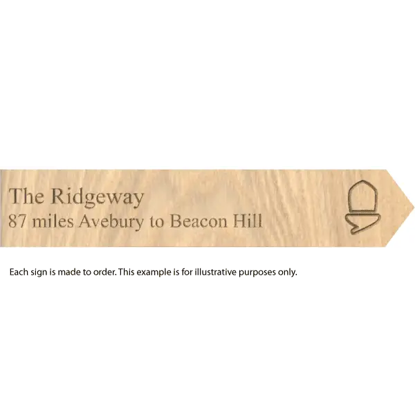 National Trail souvenir signs-The Ridgeway-The Trails Shop