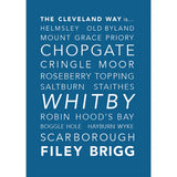 National Trails Greeting Card-Cleveland Way-The Trails Shop
