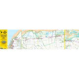Norfolk Coast Path Zigzag map - Hunstanton to Stiffkey-The Trails Shop