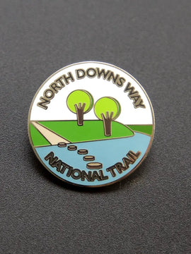 North Downs Way enamel badge