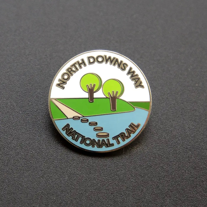 North Downs Way enamel badge-The Trails Shop