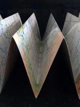 North Downs Way 1 - Zigzag map - Farnham to Dorking