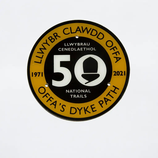 Offa’s Dyke Path 50th Waymarker - Brooches & Lapel Pins