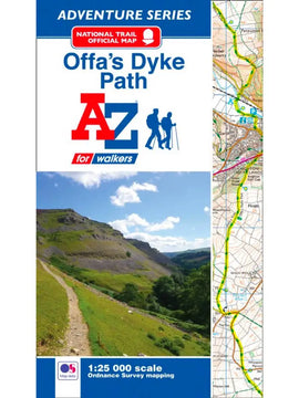Offa's Dyke Path A-Z Adventure Atlas