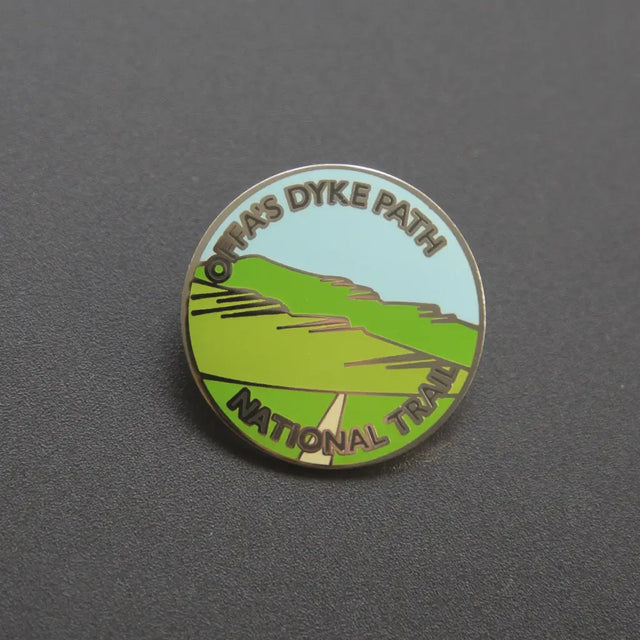 Offa's Dyke Path enamel badge-The Trails Shop