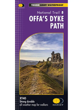 Offa's Dyke Path - Harvey map