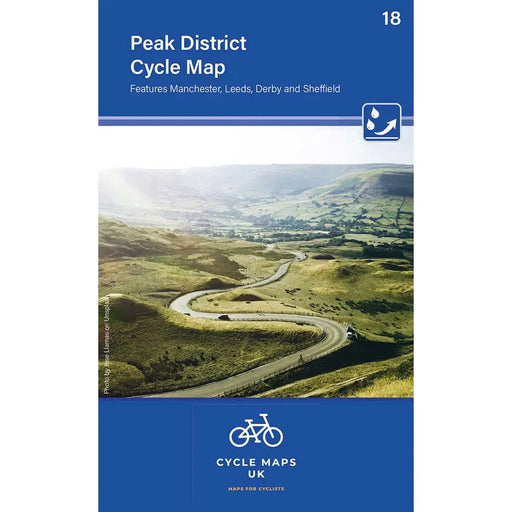 Peak District Cycle Map cover
