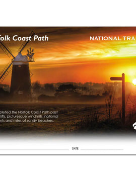Peddars Way & Norfolk Coast Path Completion Certificates