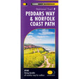 Peddars Way & Norfolk Coast Path Harvey map-The Trails Shop
