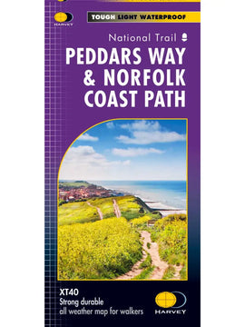 Peddars Way & Norfolk Coast Path Harvey map