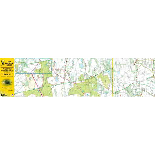 Peddars Way Zigzag map - Knettishall Heath to Castle Acre-The Trails Shop