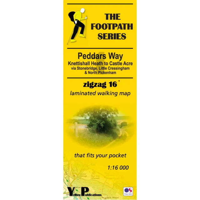 Peddars Way Zigzag map - Knettishall Heath to Castle Acre-The Trails Shop
