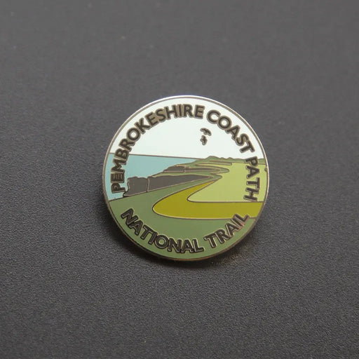Pembrokeshire Coast Path enamel badge-The Trails Shop