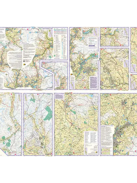 Pennine Bridleway Harvey map