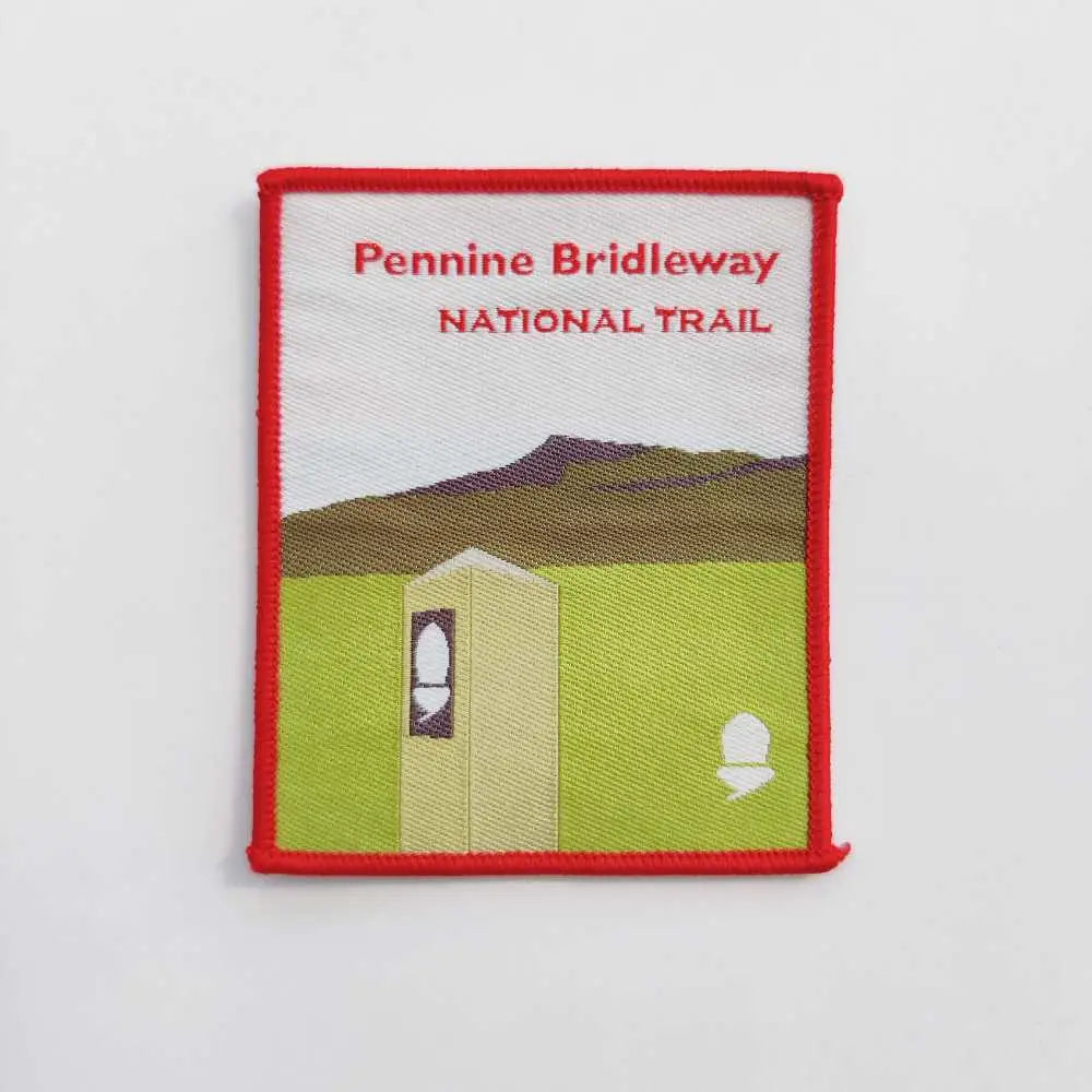 Pennine Bridleway woven sew-on badge