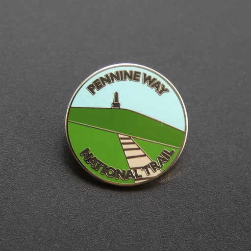 Pennine Way enamel badge-The Trails Shop