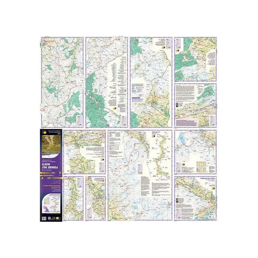 Pennine Way (North) - Harvey map - Middleton-in-Teesdale to Kirk Yetholm-The Trails Shop