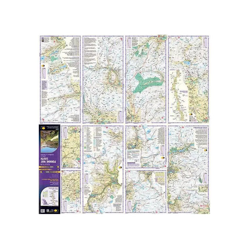 Pennine Way (South) - Harvey map - Edale to Middleton-in-Teesdale-The Trails Shop