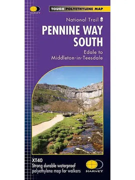 Pennine Way (South) - Harvey map - Edale to Middleton-in-Teesdale