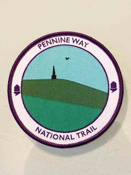 Pennine Way woven sew-on badge