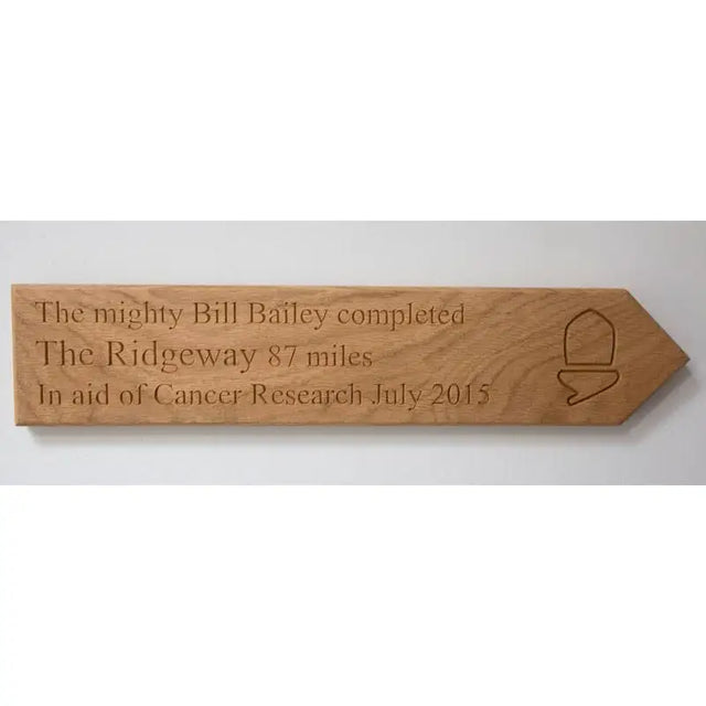Personalised Sign-The Trails Shop