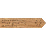 West Highland Way Personalised Sign