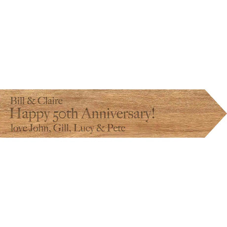 Happy Anniversary personalised gift