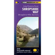 Shropshire Way Harvey map-The Trails Shop