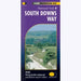 South Downs Way Harvey map-The Trails Shop