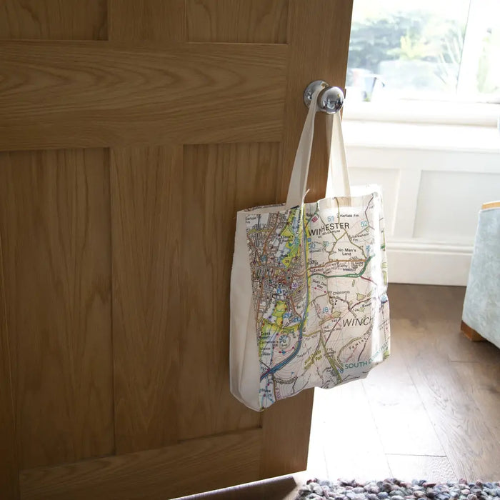 South Downs Way map tote bag-The Trails Shop
