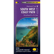 South West Coast Path 1 Harvey map-The Trails Shop