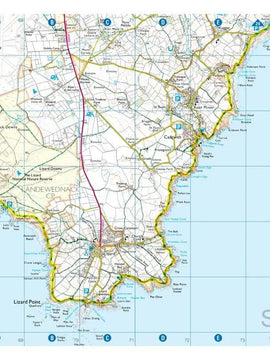 South West Coast Path 3 South Cornwall A-Z Adventure Atlas
