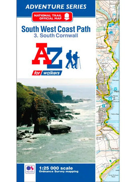 South West Coast Path 3 South Cornwall A-Z Adventure Atlas