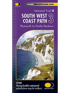 South West Coast Path 3 Harvey map