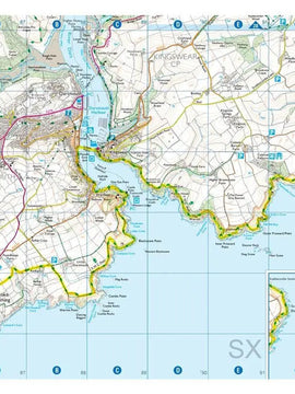 South West Coast Path 4 South Devon A-Z Adventure Atlas