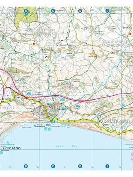 South West Coast Path 5 Dorset A-Z Adventure Atlas - 2025 edition