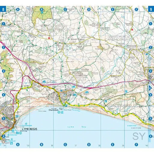 South West Coast Path 5 Dorset A-Z Adventure Atlas-The Trails Shop