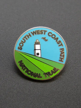 South West Coast Path enamel badge