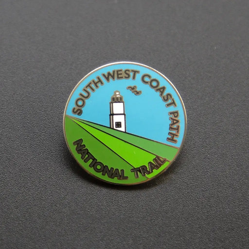 South West Coast Path enamel badge-The Trails Shop