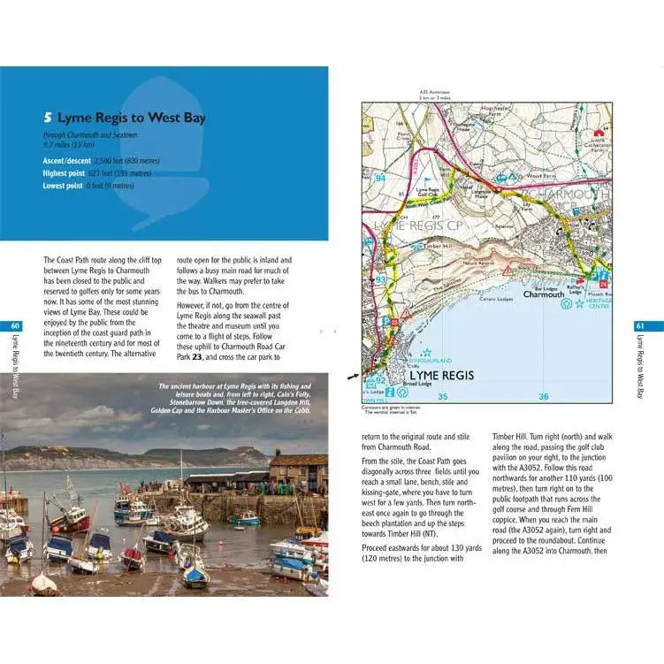 South West Coast Path - Exmouth to Poole-The Trails Shop
