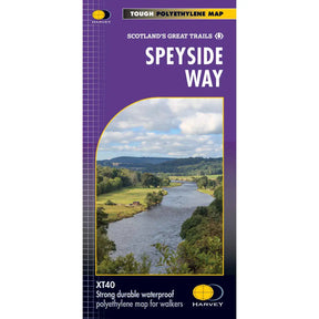 Speyside Way Harvey map - Print Books