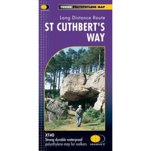 St Cuthbert's Way Harvey map-The Trails Shop