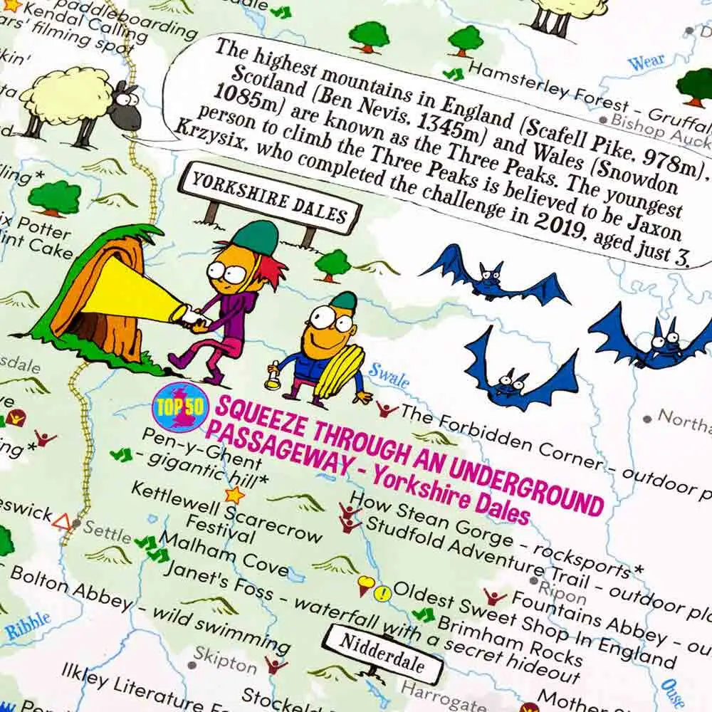 ST&G’s Amazingly Adventure-Filled Great British Map