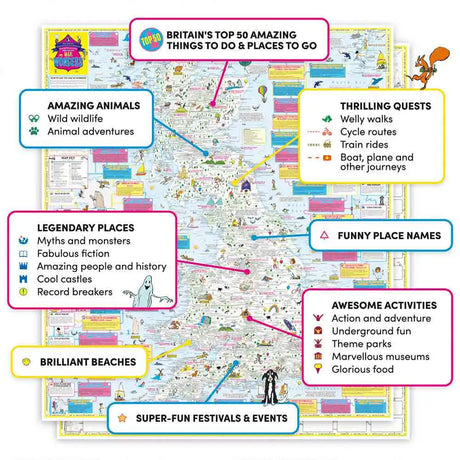 ST&G’s Amazingly Adventure-Filled Great British Map